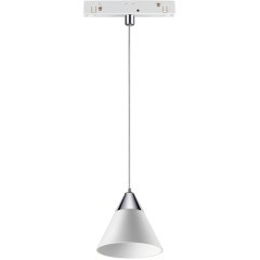 358406 Трековый светодиодный светильник Novotech Flum CRI90+ 4000К 800Лм 60° 10W