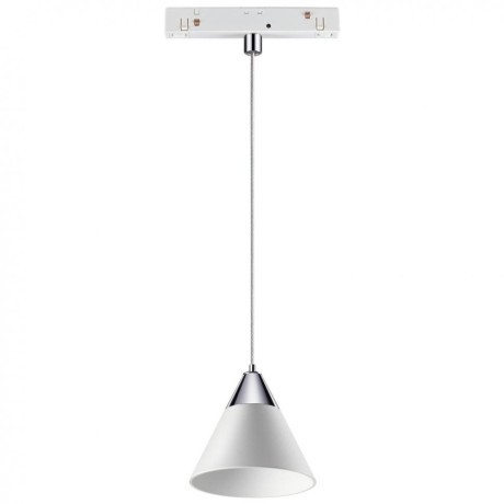 358406 Трековый светодиодный светильник Novotech Flum CRI90+ 4000К 800Лм 60° 10W