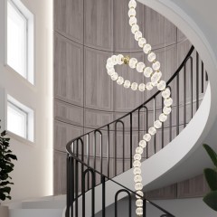 Люстра потолочная Odeon Light 5008/132L CRYSTAL светодиодная LED 132W