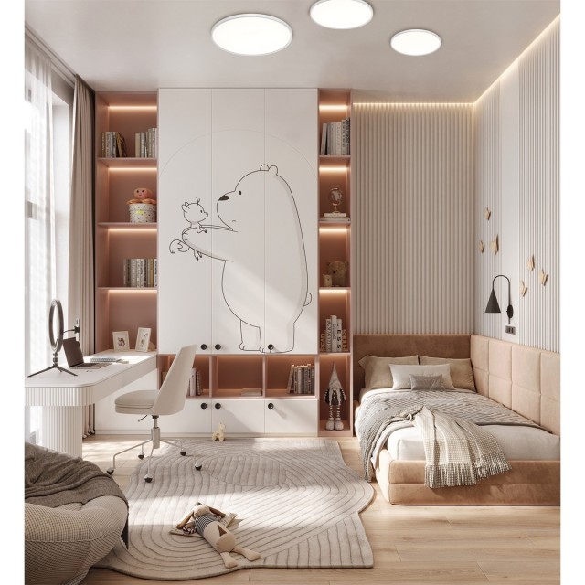 Настенно-потолочный светильник СОНЕКС Sonex ALFA WHITE 7659/48L