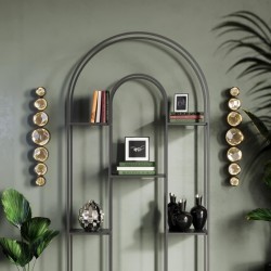 Odeon Light SPILLA 7174/15WL Настенный LED-светильник в стиле модерн, 15Вт, 1150Лм, CCT переключение цвет. температуры 3000/3500/4000К, CRI90, 220В, IP20, черный полированный металл и хрусталь, высота 688 мм, ширина 130 мм, глубина 92 мм