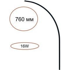 Угловой элемент для инсталяции IP20 LED 16W 550Лм 3000K 120° 24V FINO XS 7155/100A