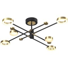 Люстра потолочная Odeon Light 4321/55CL DENZEL светодиодная LED 55W