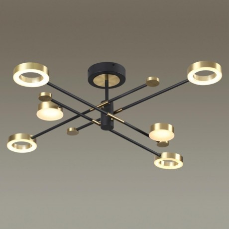 Люстра потолочная Odeon Light 4321/55CL DENZEL светодиодная LED 55W