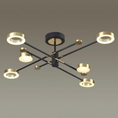 Люстра потолочная Odeon Light 4321/55CL DENZEL светодиодная LED 55W