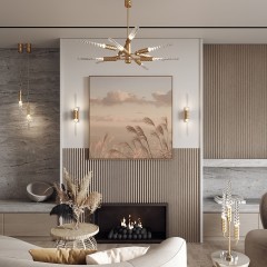 Настенный светильник LED 4W 3000K 145Лм Odeon Light KOLOS 5449/4WL