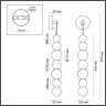 Бра Odeon Light 5008/13WL CRYSTAL светодиодная LED 13W