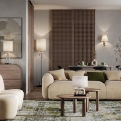 Торшер с абажуром Odeon Light 5410/1F Bagel под лампу 1xE27 60W