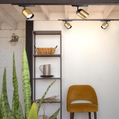 Трехжильный однофазный трековый светодиодный светильник Novotech KAMP 358516 2700лм 25Вт