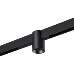 359954 Черный трековый светильник-цилиндр с перекл. цв. температуры 3000;4000;6000К 10Вт 24° 650Лм CRI90 Novotech VECTOR