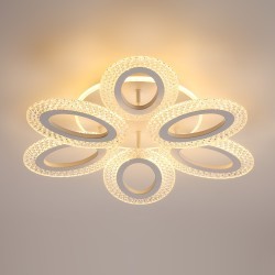 8018/60CL Потолочный светильник Lumion LEDIO c подсв. осн. LED Lm4700 Ra90 60W 220V 3000-6000K CLARE