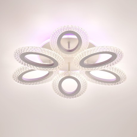 8018/60CL Потолочный светильник Lumion LEDIO c подсв. осн. LED Lm4700 Ra90 60W 220V 3000-6000K CLARE