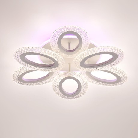 8018/60CL Потолочный светильник Lumion LEDIO c подсв. осн. LED Lm4700 Ra90 60W 220V 3000-6000K CLARE