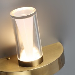 Настенный светильник IP20 LED 402Лм 3000K 180° 220V DEFANCE 7144/5WL