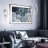 4891/23WL L-VISION ODL_EX22 95 хром/акрил Настенный светильник LED 23W 4000K SPACE