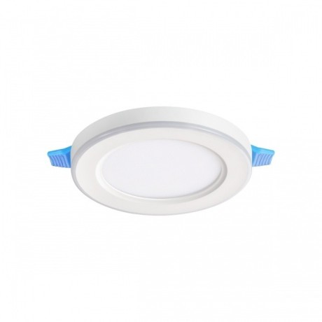 Светильник встраиваемый светодиодный (три сценария работы) IP20 LED 4000К 6W+3W 630Лм SPAN 359012