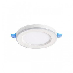 Светильник встраиваемый светодиодный (три сценария работы) IP20 LED 4000К 6W+3W 630Лм SPAN 359012