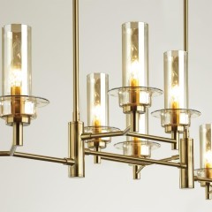 Люстра потолочная E14 Lumion MADONNA 6554/8C