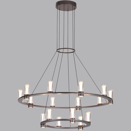 Подвесной светильник IP20 LED 93W 5960Лм 3000K DEFANCE 7143/110L