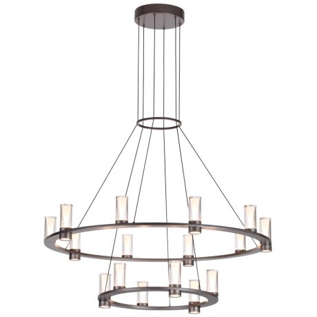 Подвесной светильник IP20 LED 93W 5960Лм 3000K DEFANCE 7143/110L