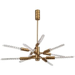 Люстра LED 28W (10*2.8W) 3000K 1260Лм Odeon Light KOLOS 5449/28L