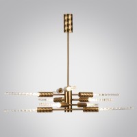 Люстра LED 28W (10*2.8W) 3000K 1260Лм Odeon Light KOLOS 5449/28L