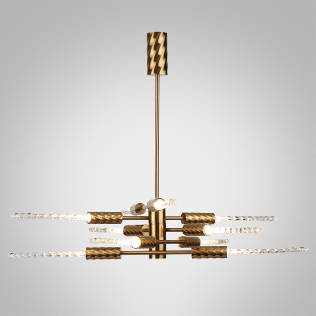 Люстра LED 28W (10*2.8W) 3000K 1260Лм Odeon Light KOLOS 5449/28L