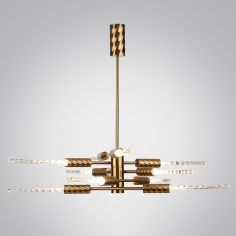 Люстра LED 28W (10*2.8W) 3000K 1260Лм Odeon Light KOLOS 5449/28L