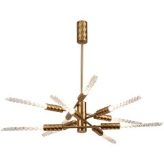 Люстра LED 28W (10*2.8W) 3000K 1260Лм Odeon Light KOLOS 5449/28L