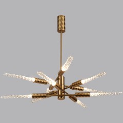 Люстра LED 28W (10*2.8W) 3000K 1260Лм Odeon Light KOLOS 5449/28L