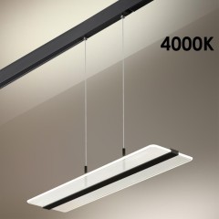 358994 Трековый светодиодный управляемый пультом светильник Novotech Flum CRI90+ 3000-6000К 2400Лм 120° 30W
