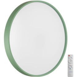 7743/EL COLOR SN Светильник светодиодный потолочный пластик/белый/зеленый LED 70Вт 3000-6000К D480 IP43 пульт ДУ MAVIC