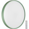 7743/EL COLOR SN Светильник светодиодный потолочный пластик/белый/зеленый LED 70Вт 3000-6000К D480 IP43 пульт ДУ MAVIC
