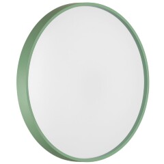 7743/EL COLOR SN Светильник светодиодный потолочный пластик/белый/зеленый LED 70Вт 3000-6000К D480 IP43 пульт ДУ MAVIC