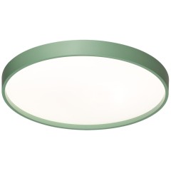 7743/EL COLOR SN Светильник светодиодный потолочный пластик/белый/зеленый LED 70Вт 3000-6000К D480 IP43 пульт ДУ MAVIC