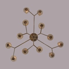 Люстра потолочная E14 Lumion MADONNA 6554/12C