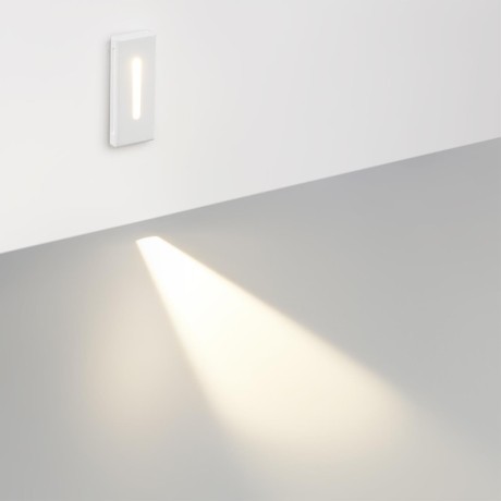 Подсветка лестницы прямоугольная LED 3W 3000K 25° Odeon Light GIPS 7082/3WL