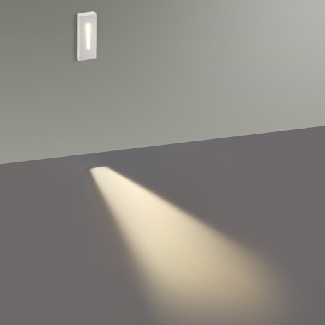 Подсветка лестницы прямоугольная LED 3W 3000K 25° Odeon Light GIPS 7082/3WL