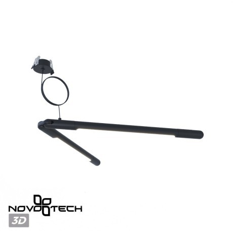 Встраиваемая база с вводом питания, гибким L-соединителем и проводом 200см Novotech Glat 359386