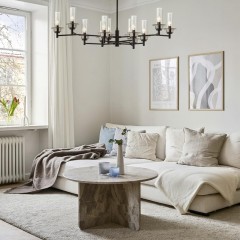 Люстра потолочная E14 Lumion MADONNA 6555/12C