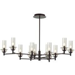 Люстра потолочная E14 Lumion MADONNA 6555/12C