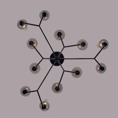 Люстра потолочная E14 Lumion MADONNA 6555/12C