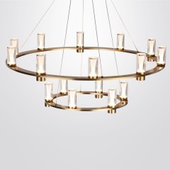 Подвесной светильник IP20 LED 93W 5960Лм 3000K 180° DEFANCE 7144/110L