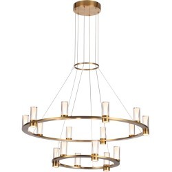 Подвесной светильник IP20 LED 93W 5960Лм 3000K 180° DEFANCE 7144/110L