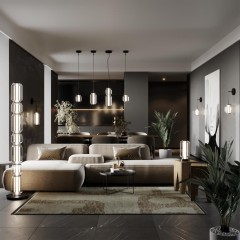 Настольная лампа LED 10W 3000K 700Лм Odeon Light JAM 5409/10TL