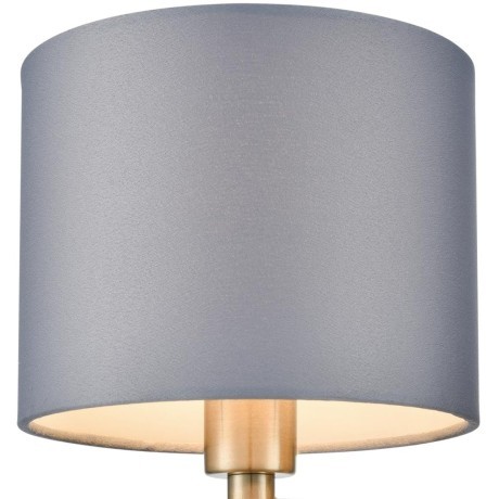 8108/1W MODERNI LN25 латунь титаниум/серый, металл/текстиль/стекло Бра E14 40W 220V DAMONA