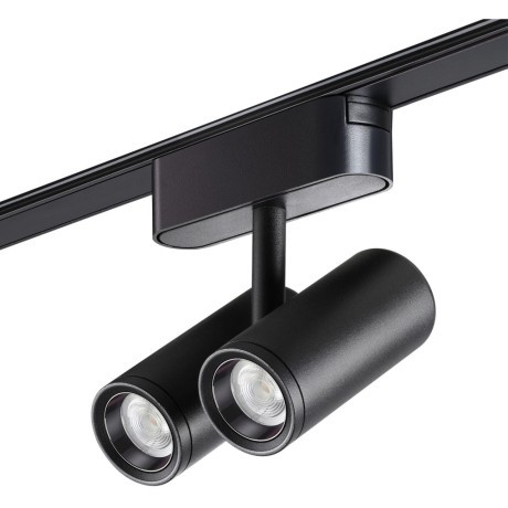 359108 Трековый магнитный светодиодный светильник Novotech SMAL 48V CRI90+ 4000К 1360Лм 24° 2*8W