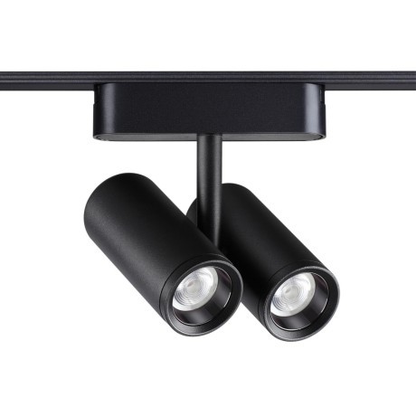 359108 Трековый магнитный светодиодный светильник Novotech SMAL 48V CRI90+ 4000К 1360Лм 24° 2*8W