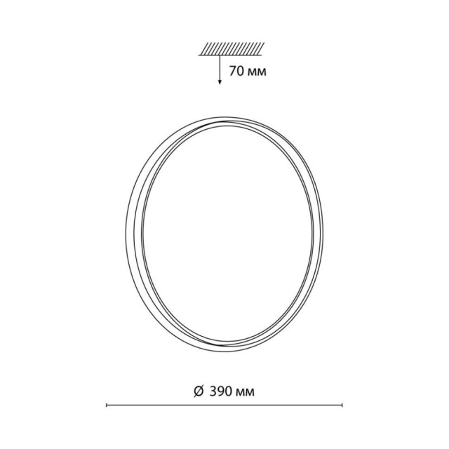 Настенно-потолочный светильник Sonex 7631/DL SAVI IP43 светодиодный LED 48W