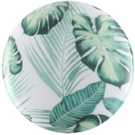 7748/EL PALE SN Светильник светодиодный потолочный пластик/белый/зеленый LED 70Вт 3000-6000К D480 IP43 пульт ДУ FLORI